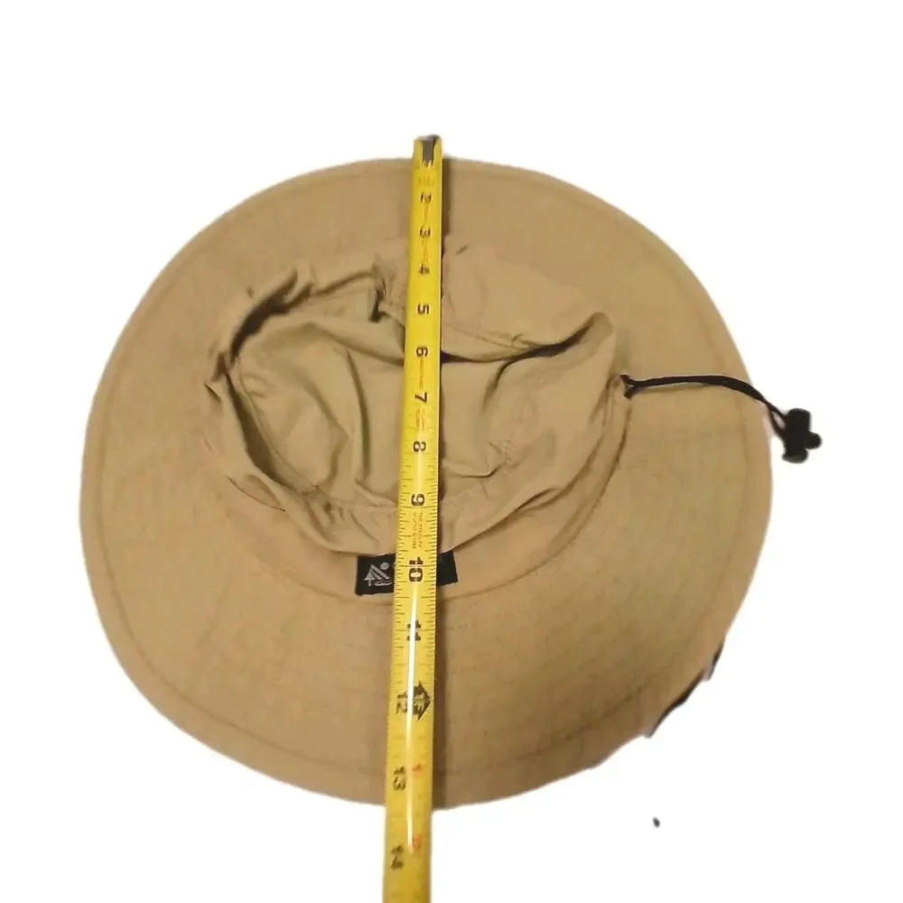 Dorman Pacific‎ Headwear Outdoor Design Bucket Hat Size XL Beige Safari Sun Brim